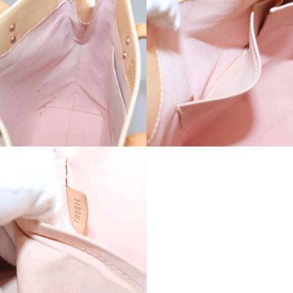 LOUIS VUITTON Vernis Reade MM Hand Bag Marshmallow Pink M91304 - Picture 12 of 12